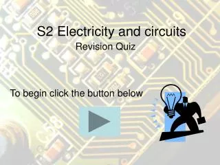 s2 electricity and circuits