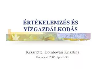 rt kelemz s s v zgazd lkod s