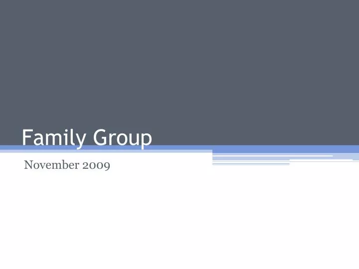 family group