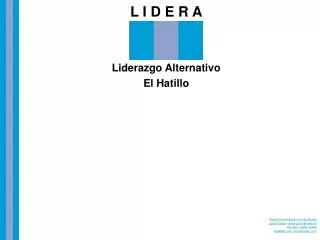 l i d e r a