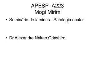apesp a223 mogi mirim