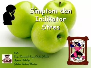 simptom dan indikator stres