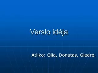 verslo id ja