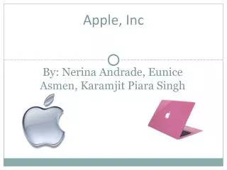 Apple, Inc