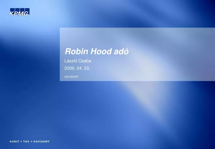 robin hood ad