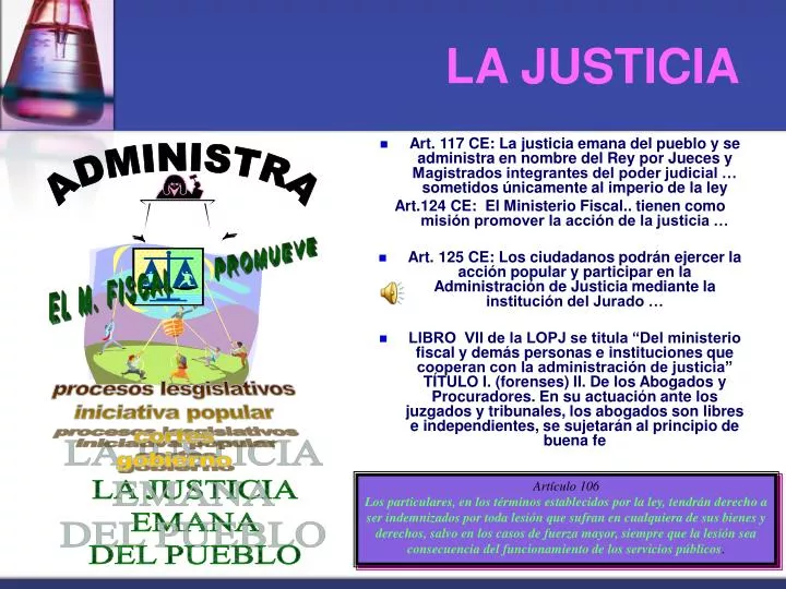 la justicia