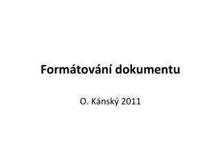 form tov n dokumentu