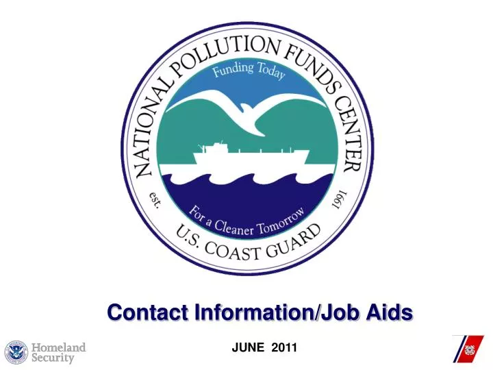 contact information job aids
