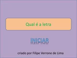 qual a letra