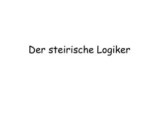 der steirische logiker