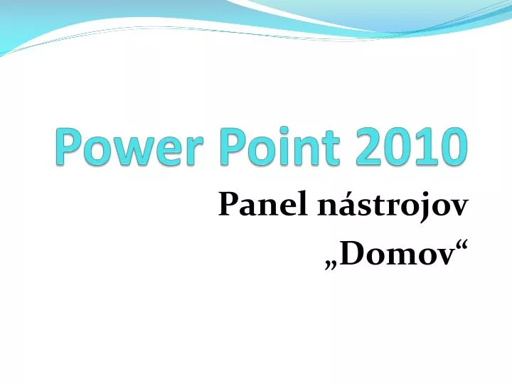 power point 2010