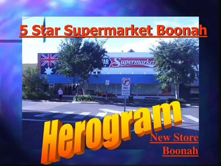 5 star supermarket boonah