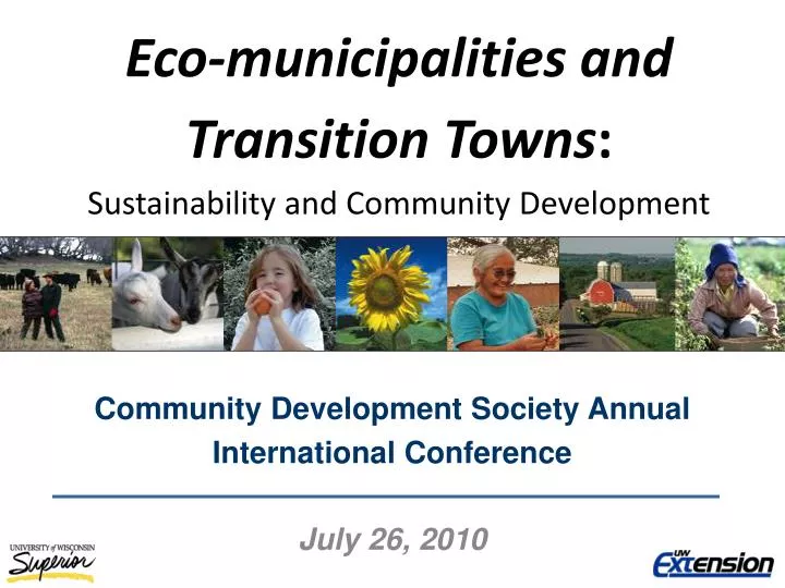 eco municipalities and transition towns sustainability and community development