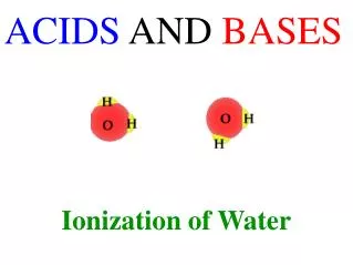 ACIDS AND BASES