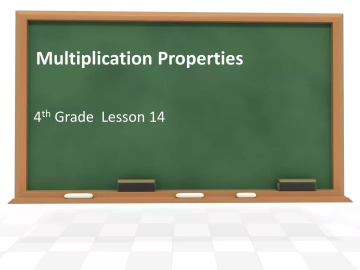 multiplication properties