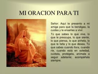 mi oracion para ti