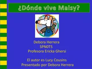 presentado por debora herrera