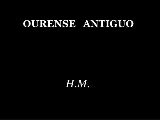 ourense antiguo