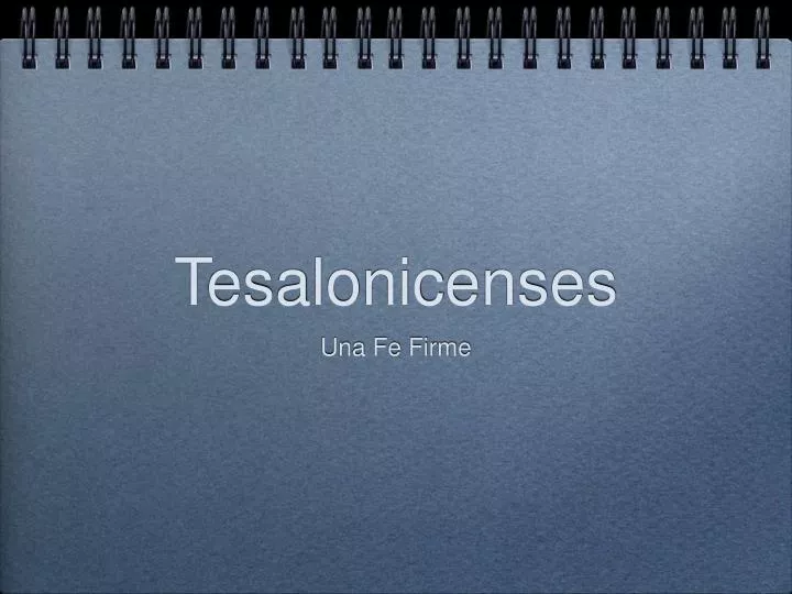 tesalonicenses