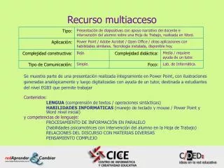 recurso multiacceso