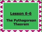 Lesson 6-6 - slide 1