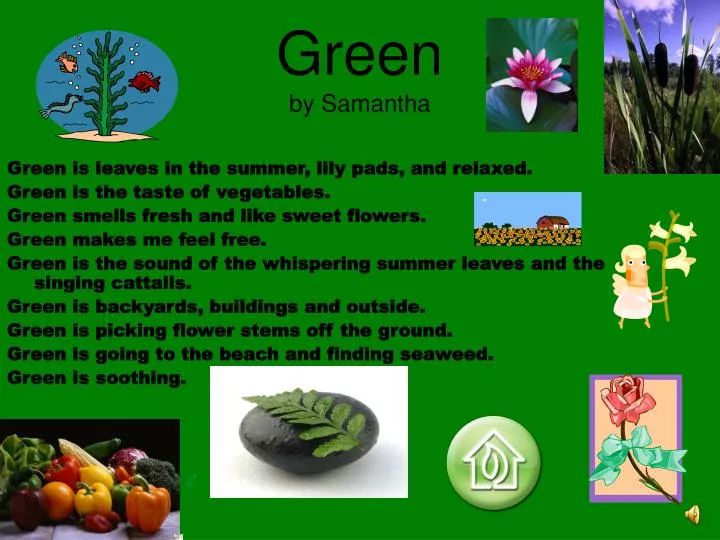 green by samantha