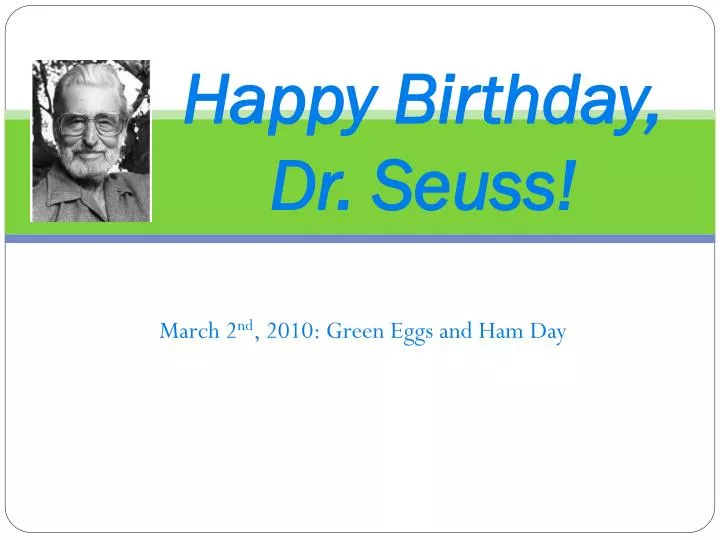 happy birthday dr seuss