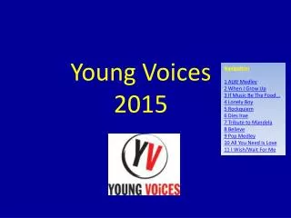 Young Voices 2015