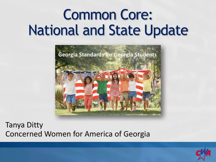common core national and state update