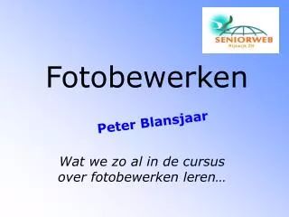 fotobewerken