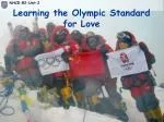 Embracing the Olympic Spirit: Goals, Insights, and Athletic Inspiration - slide 1