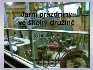 jarn pr zdniny ve koln dru in 6 10 2 2012