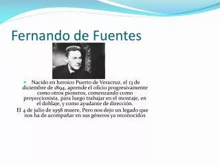 fernando de fuentes