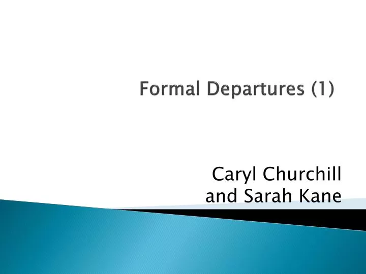 formal departures 1