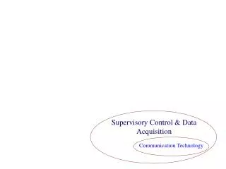 Supervisory Control &amp; Data Acquisition