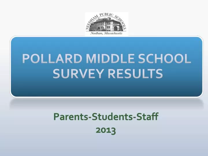 pollard middle school survey results