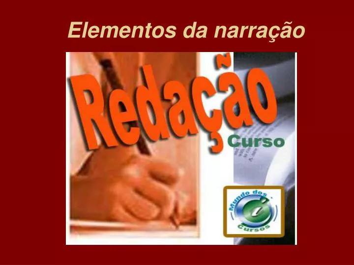 elementos da narra o