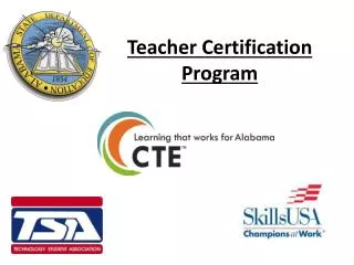 Teacher Certification Program