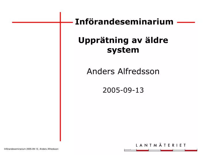 inf randeseminarium