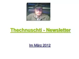 thechnuschti newsletter