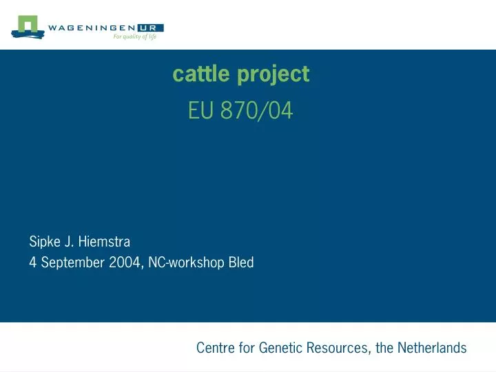 cattle project eu 870 04