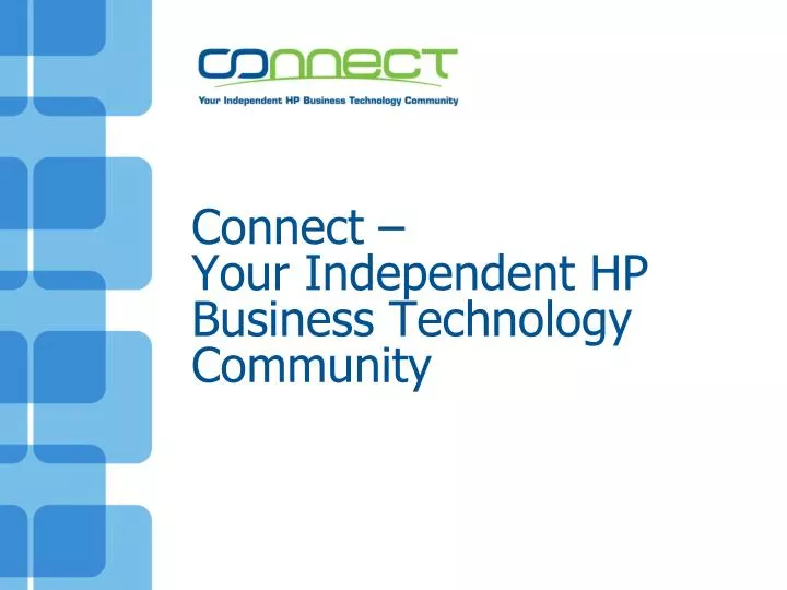 connect your independent hp business technology community