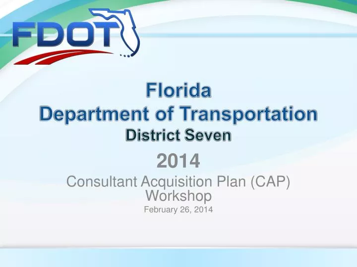 florida department of transportation district seven