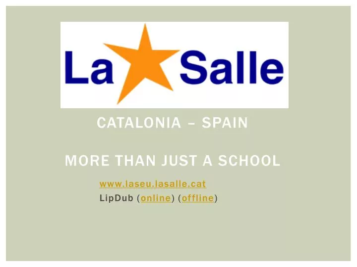 catalonia spain more than just a school