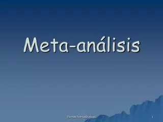 meta an lisis