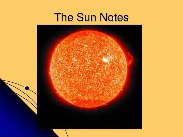 the sun notes