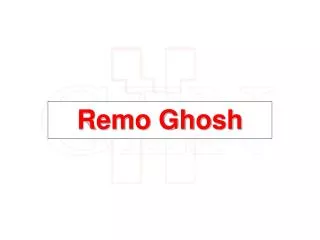 Remo Ghosh