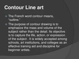 Contour Line art