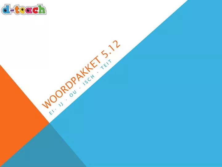 woordpakket 5 12