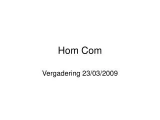 hom com